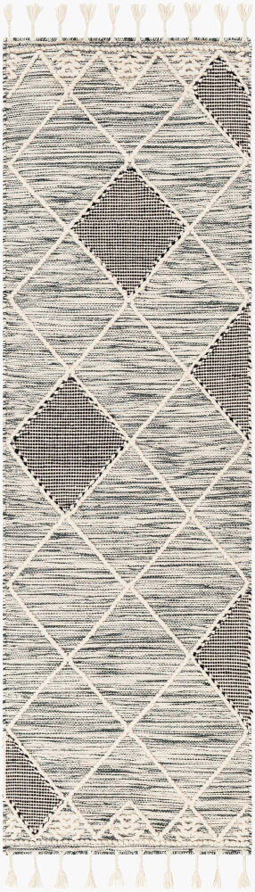 Norwood Handmade Rug, by Surya, 8' length x 2'6" width