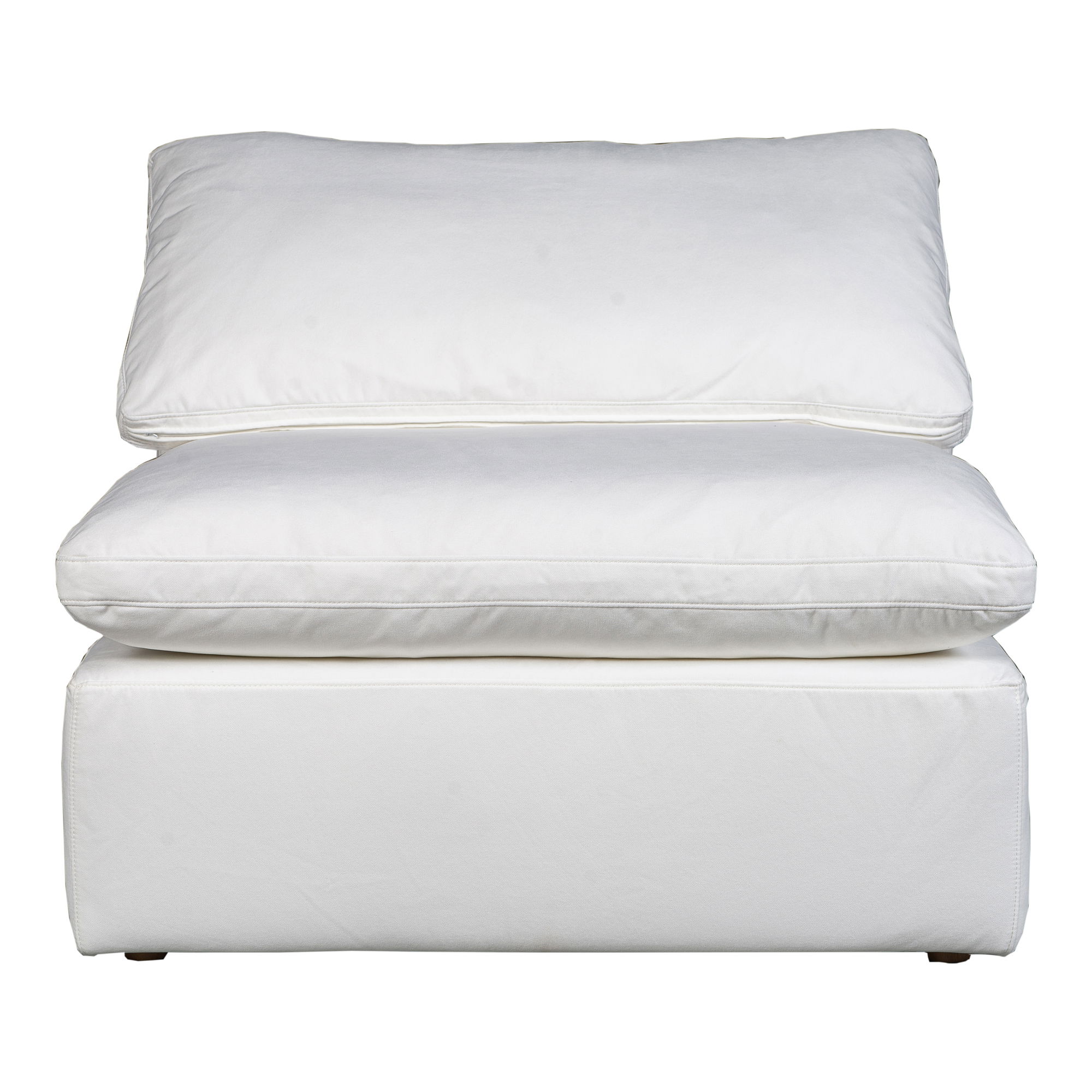 Terra Condo Chair Cream White, Accent Chair by Moe's Home, 38" width x 32" height x 38" depth View 1