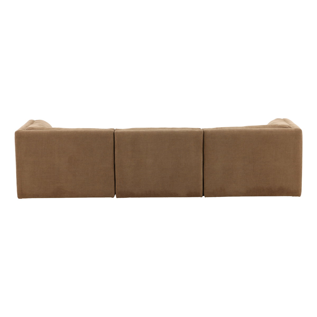Magda Sofa Brown, Sofas & Sectional by Dovetail, 113.5" width x 29.2" height x 40.5" depth View 4