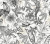 Rainforest White & Charcoal Wallpaper thumbnail 0