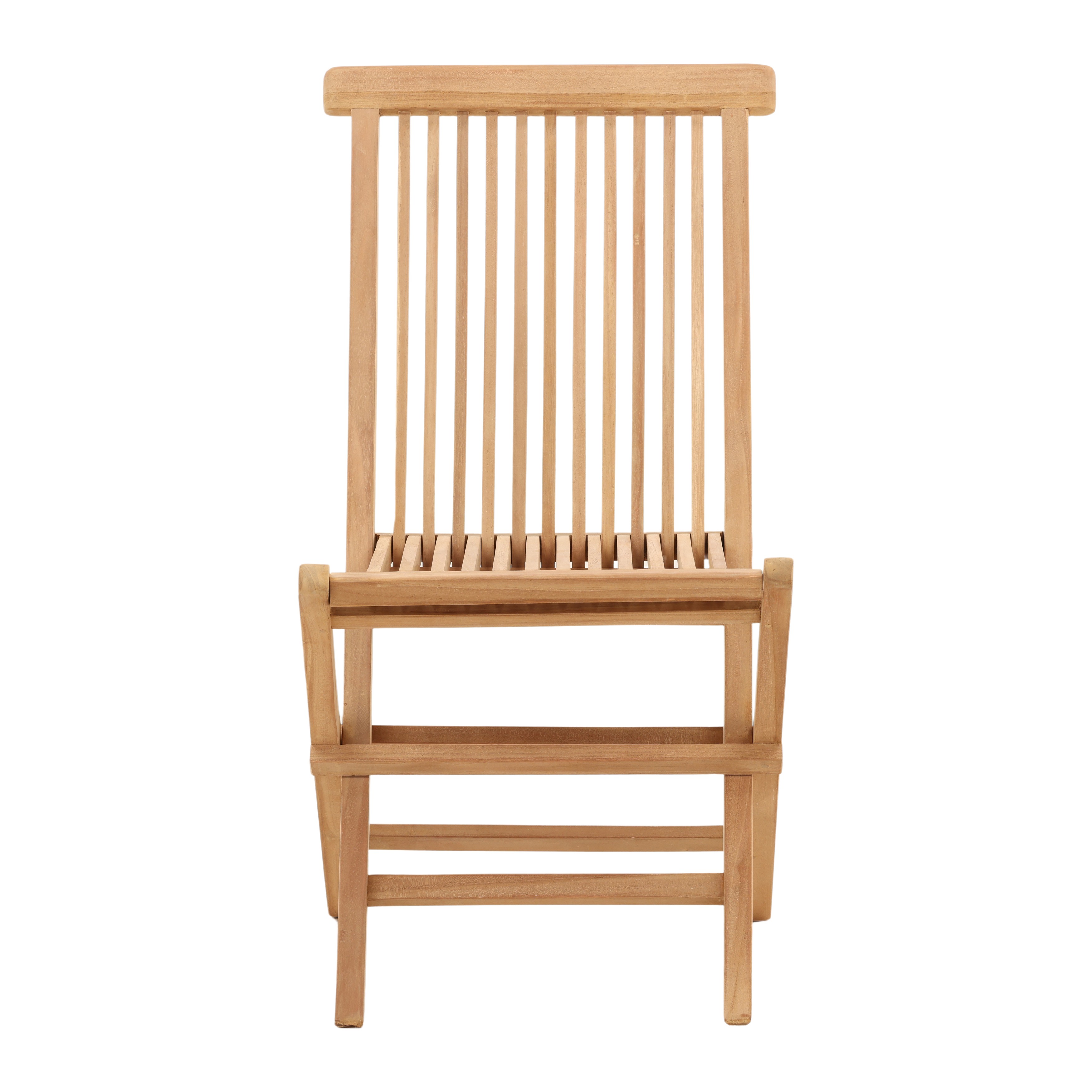 Ashdown Folding Chair  - Outdoor, Dining Chair by Dovetail, 18" width x 34.9" height x 24" depth View 2