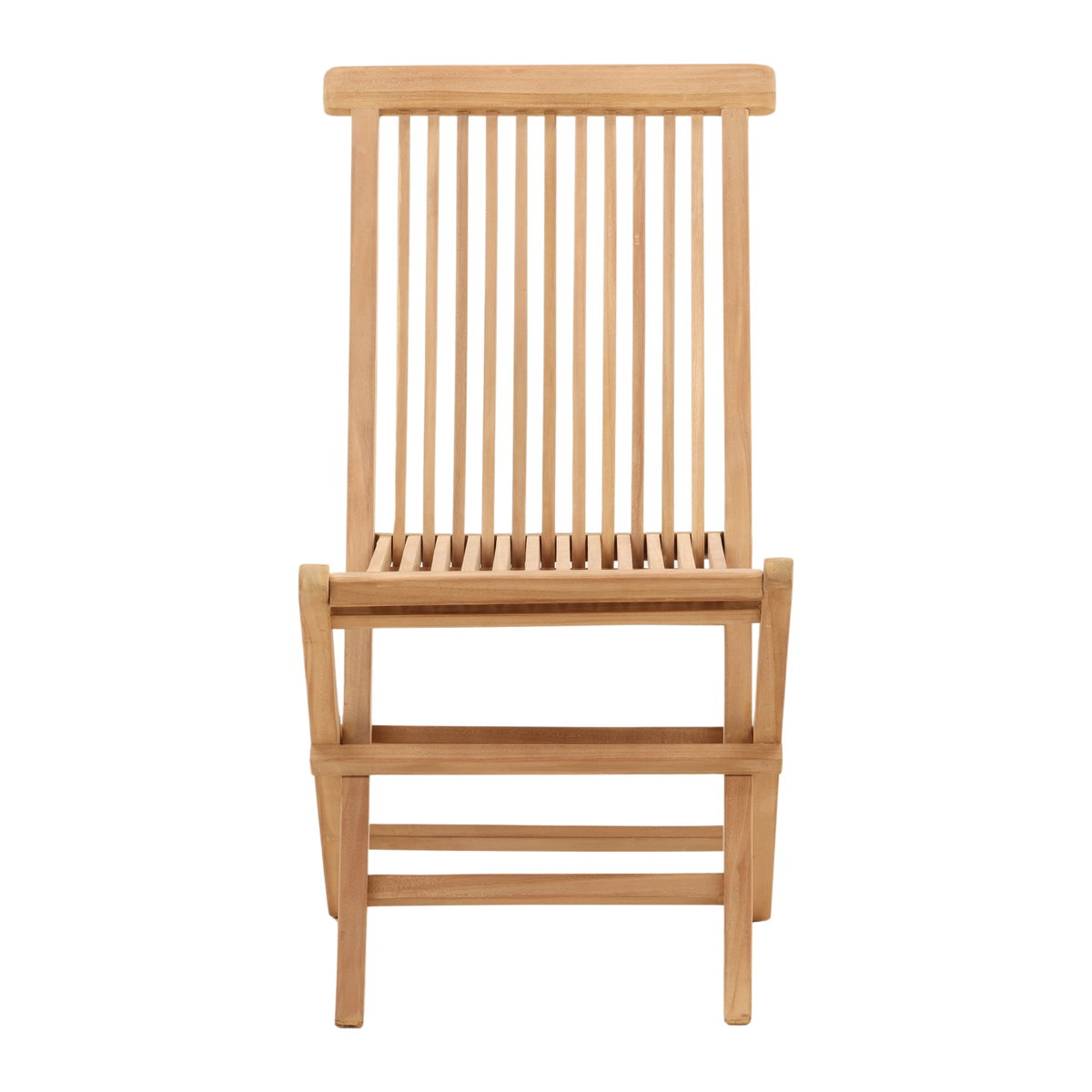 Ashdown Folding Chair  - Outdoor, Dining Chair by Dovetail, 18" width x 34.9" height x 24" depth View 2