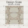 Reclining Cheetahs Taupe Peel & Stick Wallpaper thumbnail 3
