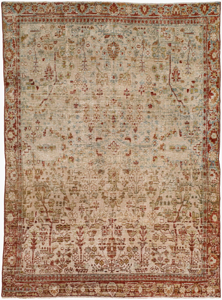 Antique One of a Kind Handmade Rug, by Surya, 6' length x 4'4" width