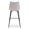 Alibi Counter Stool Beige-set Of Two, Counter & Bar Stool by Moe's Home, 17.7" width x 37" height x 20" depth thumbnail 5