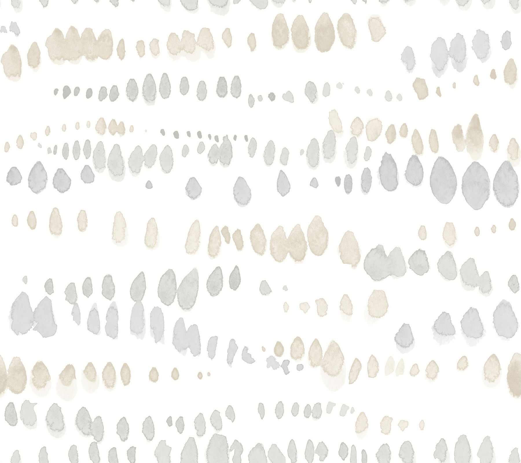 Dewdrops Neutral Wallpaper large image 