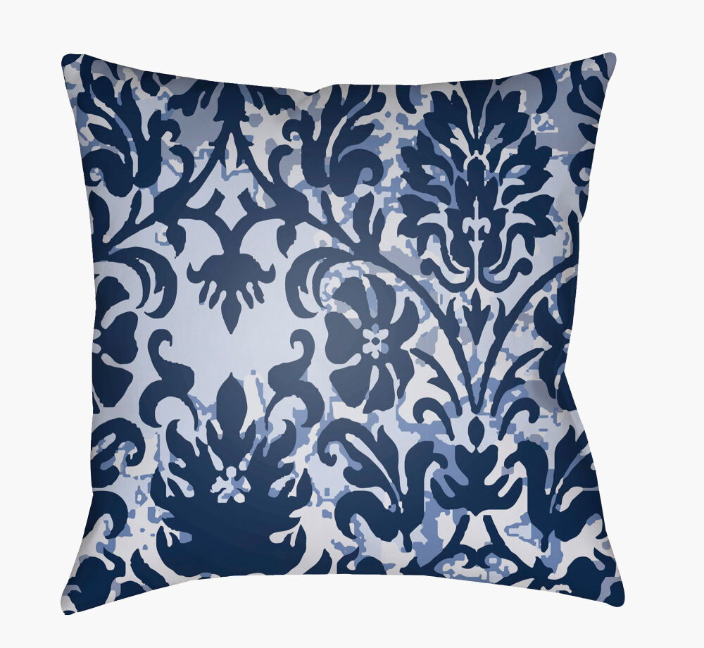 Moody Damask Accent Pillow, Decorative Pillow by Surya, 20" length x 20" width
