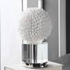 Cascara White Sculpture, Figurines & Statue by Uttermost, 6.37" width x 10" height x 6.37" depth thumbnail 3
