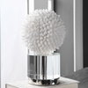 Cascara White Sculpture, Figurines & Statue by Uttermost, 6.37" width x 10" height x 6.37" depth thumbnail 3