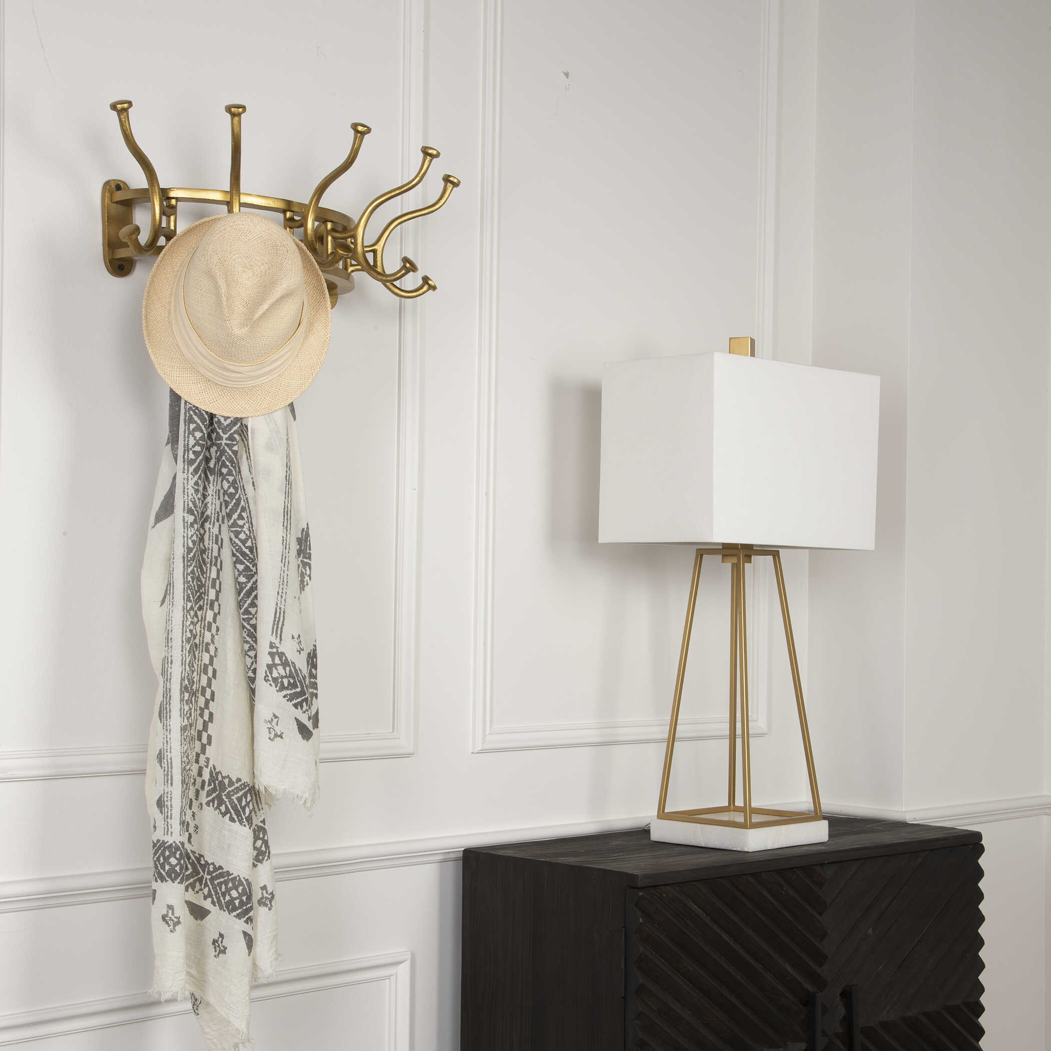 Starling Wall Mounted Coat Rack large image 