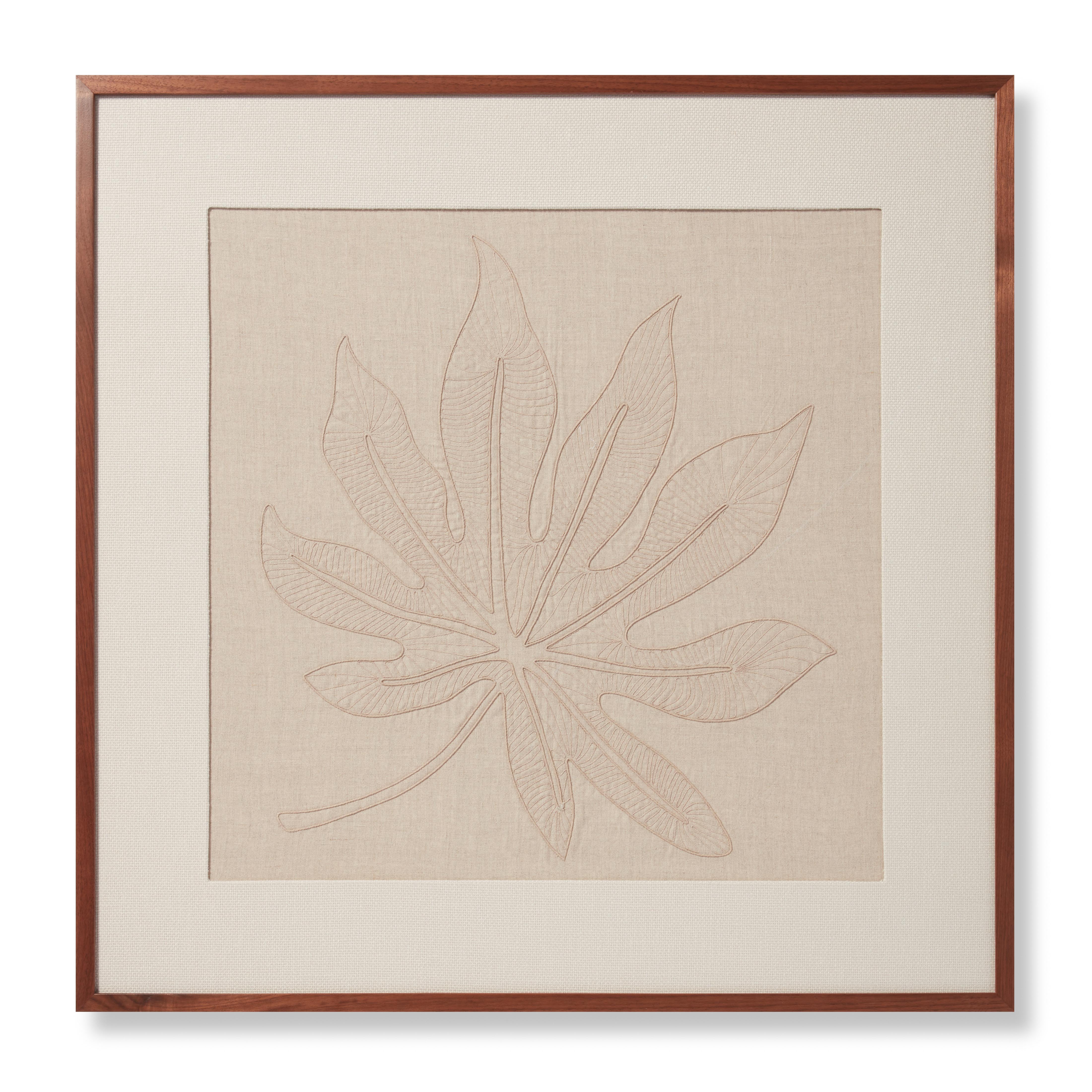 Loloi Schefflera Wall Art, Wall Hanging, 20" length x 20" width