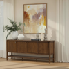 Estrada Sideboard Dark Brown, Sideboards & Buffet by Dovetail, 84" width x 36.25" height x 18" depth thumbnail 8