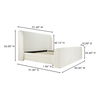Sophia King Storage Bed Cream thumbnail 15