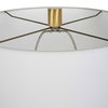Separate Paths Iron Table Lamp, by Uttermost, 1'4" width x 3' height x 1'4" depth thumbnail 7