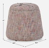 Gumdrop Confetti Chenille Ottoman, by Uttermost, 18.5" width x 17" height x 18.5" depth thumbnail 3