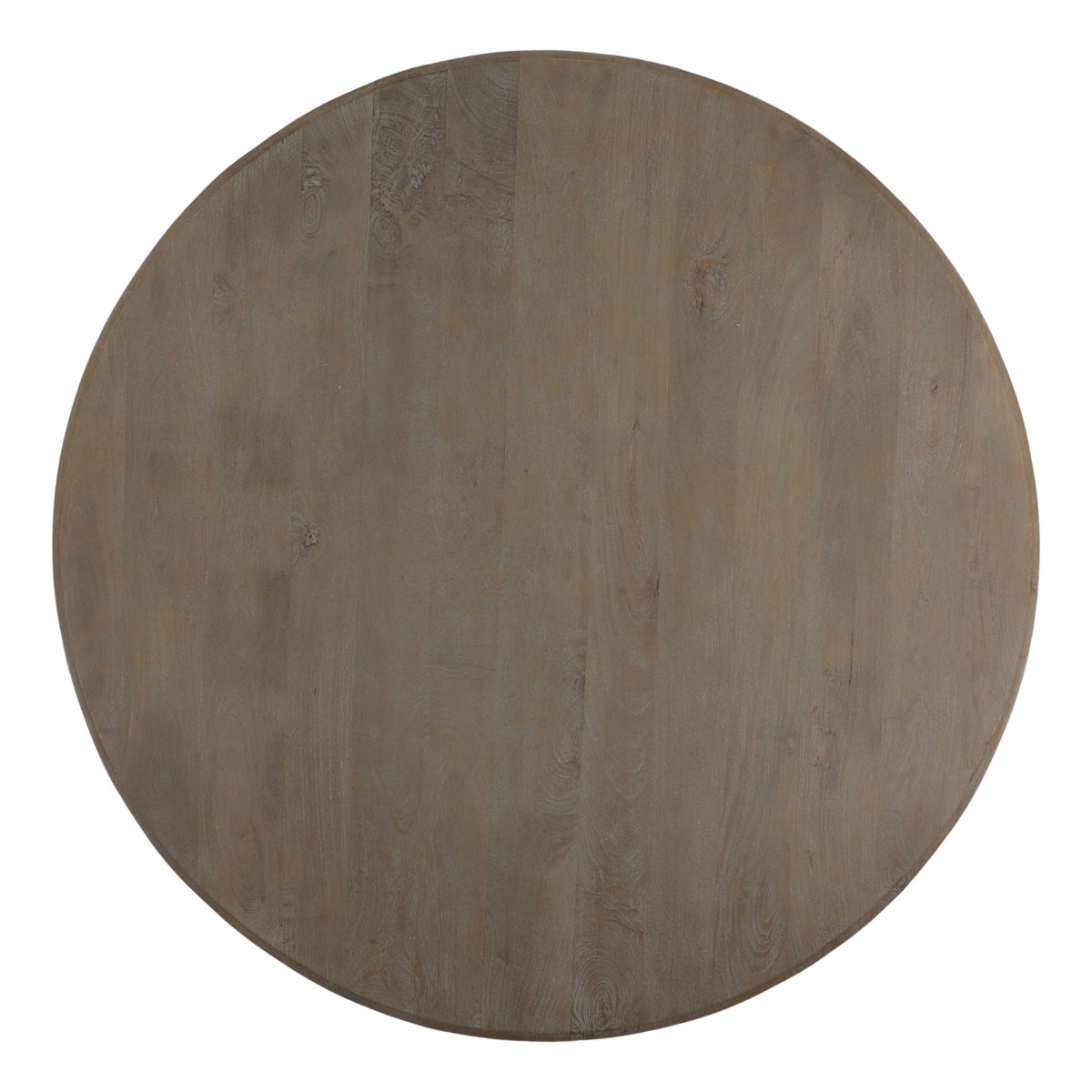Arturo Dining Table Sienna Grey 60', by Dovetail, 60" width x 30" height x 60" diameter x 60" depth View 2