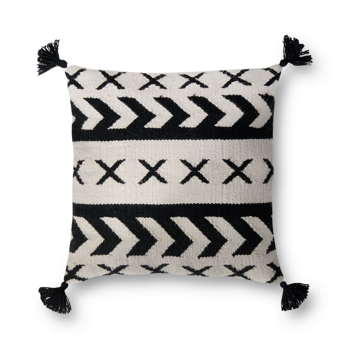 Loloi No Name Pillow, Decorative Pillow, 18" length x 18" width View 1