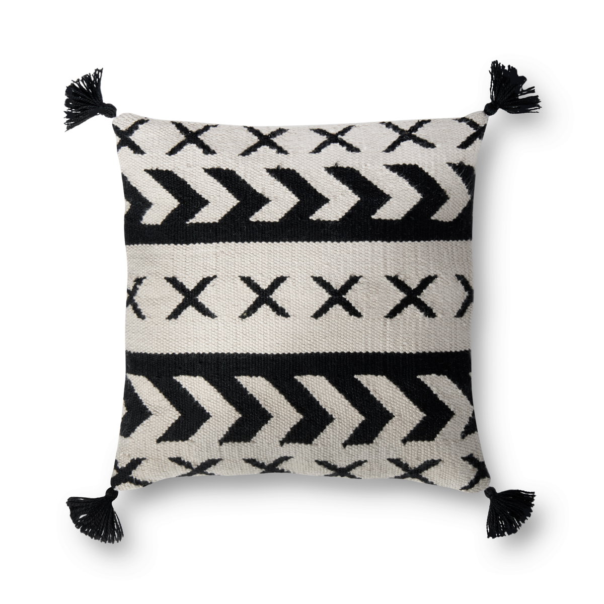 Loloi No Name Pillow, Decorative Pillow, 18" length x 18" width View 1