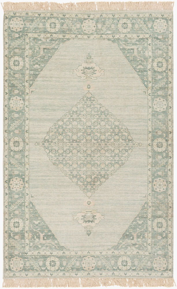 Zainab Handmade Rug, by Surya, 7'6" length x 5' width
