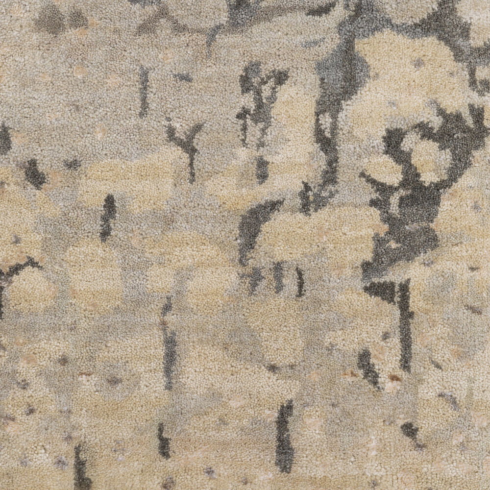 Watercolor Handmade Rug, by Surya, 1'6" length x 1'6" width