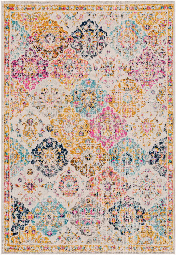 Harput Machine Woven Rug, by Surya, 7'2.61" length x 5'2.99" width