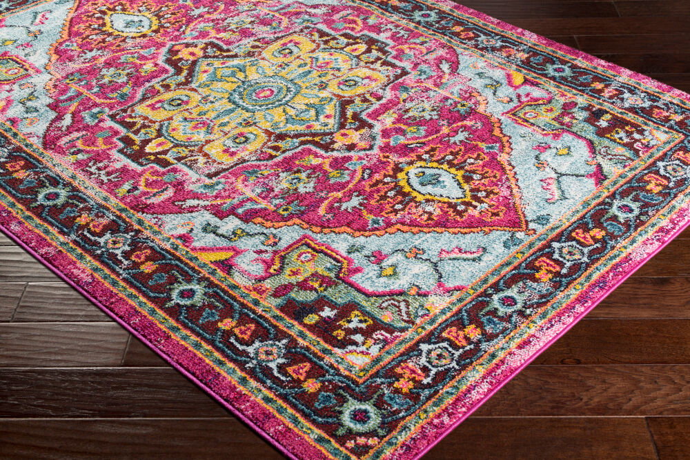Anika Machine Woven Rug, by Surya, 1'3.75" length x 1'3.75" width