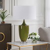 Adela Moss Green Table Lamp, by Uttermost, 18" width x 28.75" height x 18" depth thumbnail 4