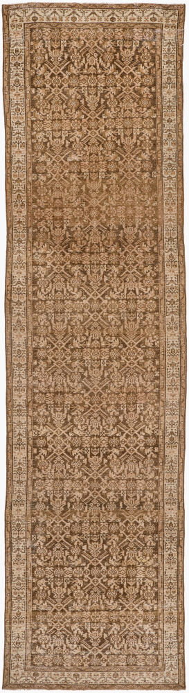 Antique One of a Kind Handmade Rug, by Surya, 13'3" length x 3'5" width