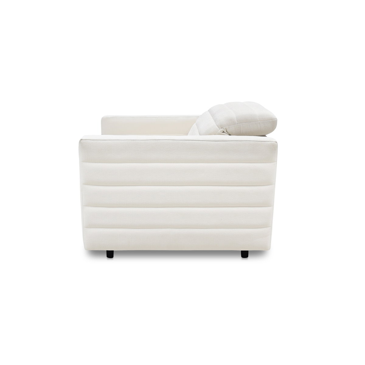 Juno Power Recliner Chair Off White, Accent Chair by Moe's Home, 40" width x 31.5" height x 42" depth View 4