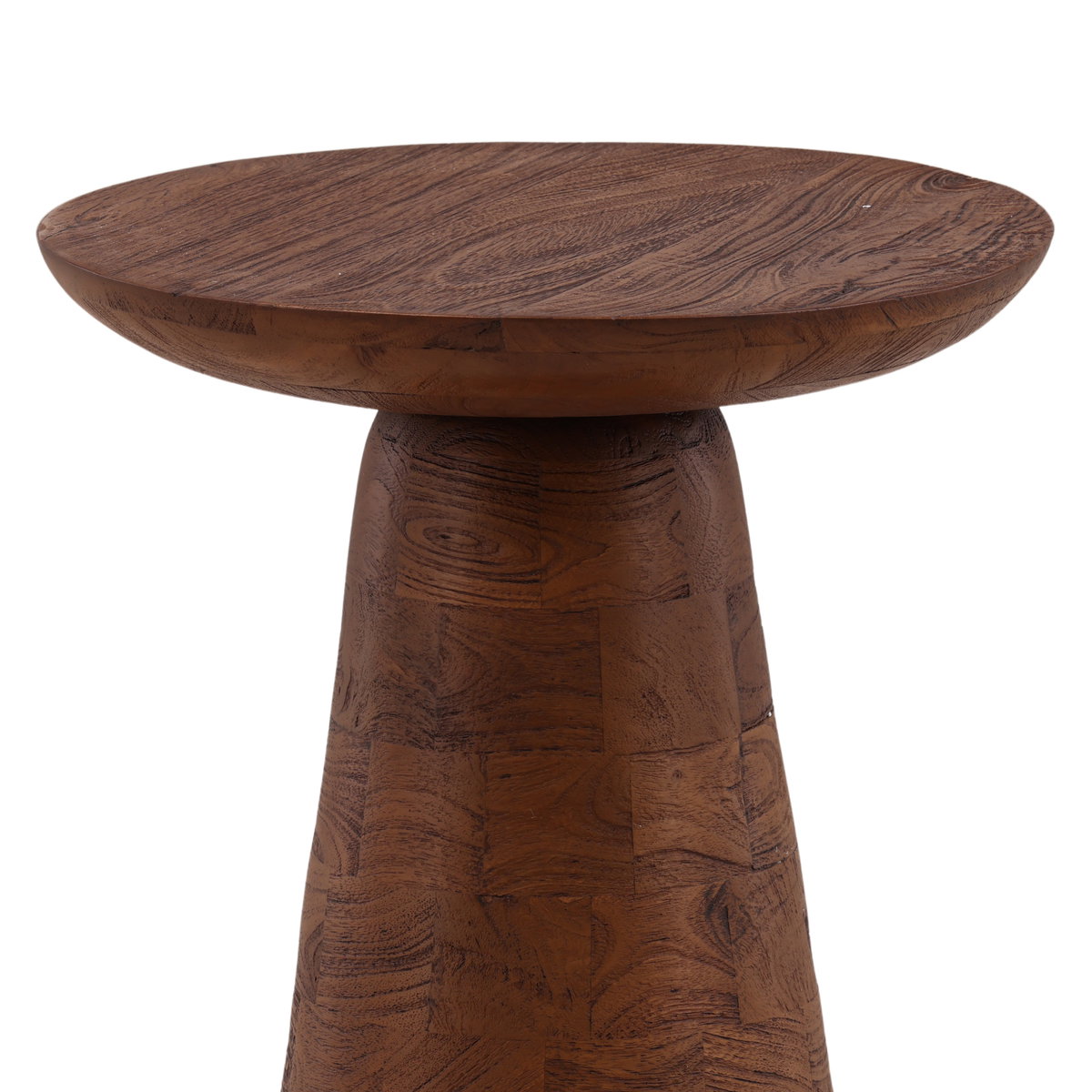 Colson Side Table Brown, Side & End Table by Dovetail, 18" width x 19.2" height x 18" depth View 3