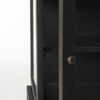 Arelius 20L x 18W x 26H Black-Brown Wood with Black Metal Frame End/Side Table thumbnail 9