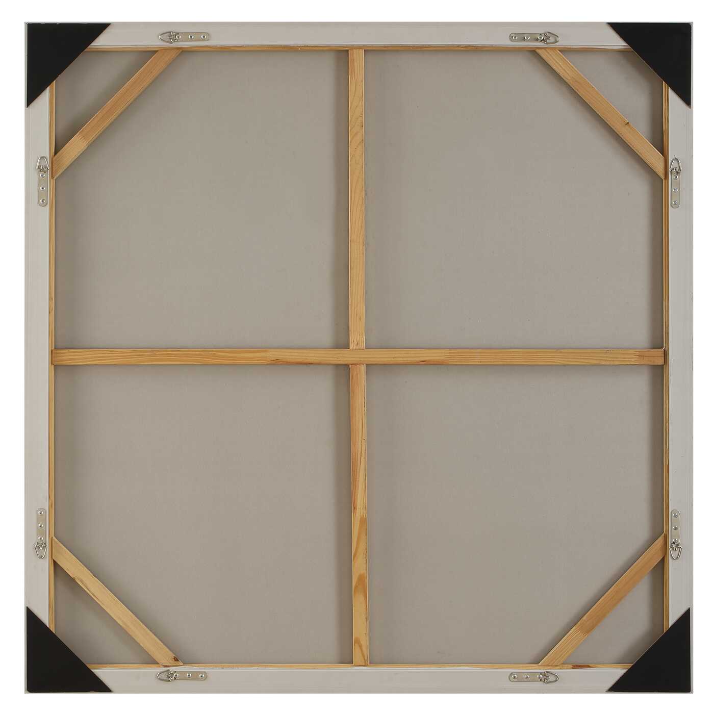 Up In Smoke Framed Modern Art, Painting by Uttermost, 49.7" width x 49.7" height x 1.5" depth View 7