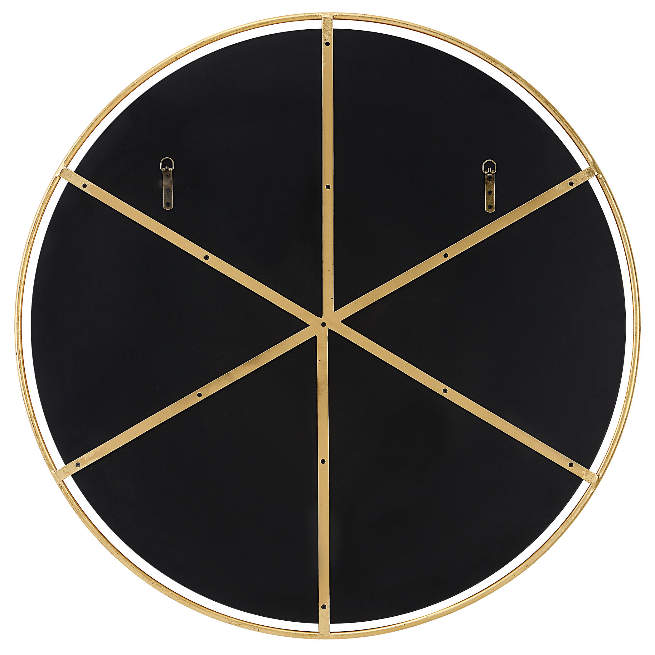 Canillo Gold Round Mirror large image 