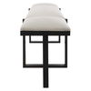 Triple Cloud Modern Upholstered Bench 5 Triple Cloud Modern Upholstered Bench thumbnail 5