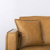 D'Arcy 111'L x 70'D x 33'H Tan Leather Right Chaise Sectional thumbnail 8