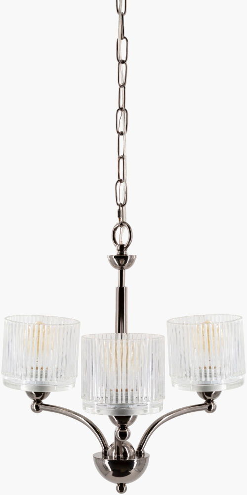 Bardsley Chandelier, by Surya, 19" length x 19" width x 17" height