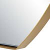 Cabell Brass Oval Mirror, by Uttermost, 24" width x 32" height x 1" depth thumbnail 6