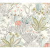 Flowering Desert Grey Wallpaper, by York Wall, 27' length x 2'3" width x 0.02" depth thumbnail 1