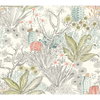 Flowering Desert Grey Wallpaper, by York Wall, 27' length x 2'3" width x 0.02" depth thumbnail
