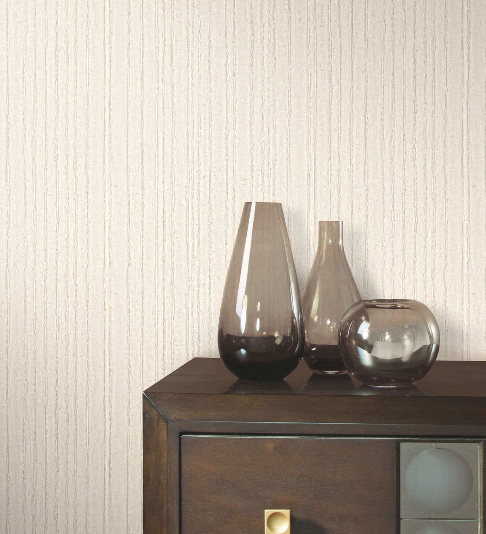 Vintage Tin Pearl Trax Wallpaper, by York Wall, 30' length x 2'2" width x 0.02" depth View 3