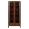 Reiko Cabinet Brown, Cabinets & Sideboard by Dovetail, 39" width x 84" height x 16" depth thumbnail 2