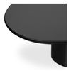 Eden Coffee Table Black Lacquer, by Moe's Home, 46" width x 16" height x 31.5" depth thumbnail 5