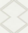Diamond Twist White & Cream Wallpaper thumbnail 0