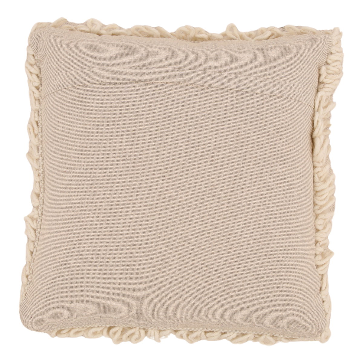 Menta Pillow Ivory, Decorative Pillow by Dovetail, 22" width x 22" height x 6" depth View 2