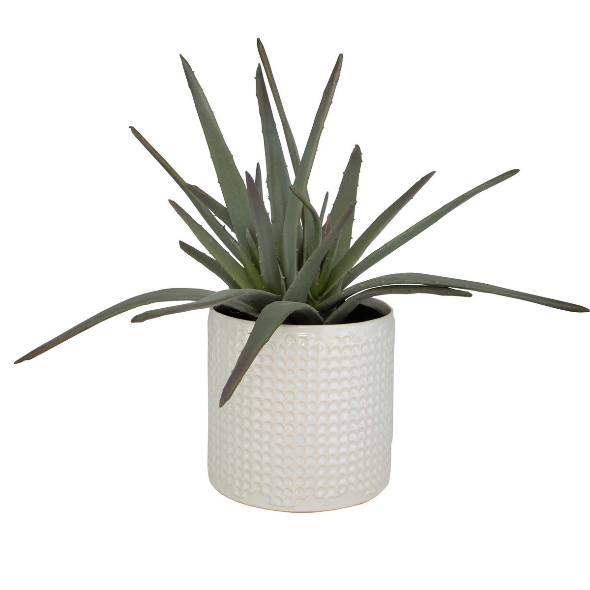 Taos Aloe Centerpiece, Artificial Plants & Flower by Uttermost, 17" width x 17.5" height x 17.5" depth View 3