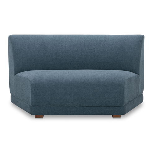 Fraser Wedge Slipper Chair Deep Blue