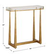 Midas Thick Crystal Accent Table thumbnail 2