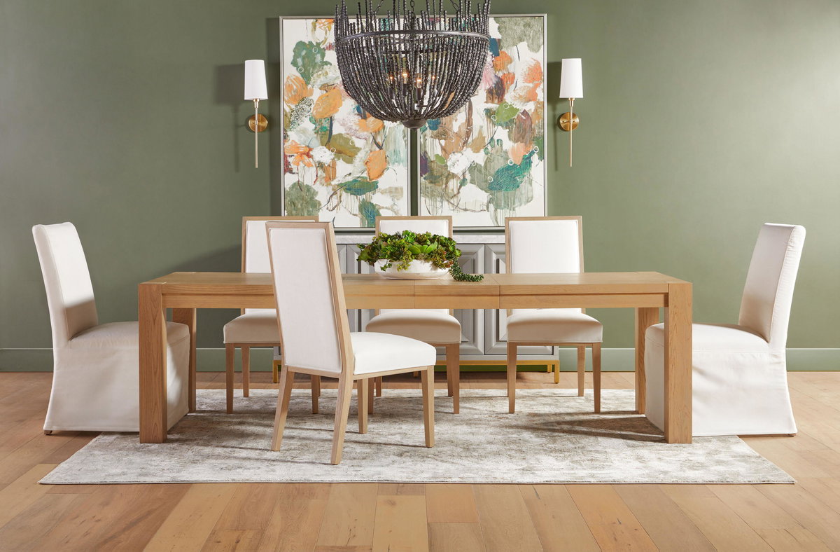 Levi Slipcover Dining Chair, Set of 2, by Essentials for Living, 22" width x 40.5" height x 26" depth View 19