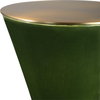 Ronde Jade Green Drink Table, Side & End Table by Uttermost, 8.5" width x 24" height x 8.5" depth thumbnail 5