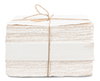 Ledger White  Set Of 6, by Sarreid, 7" length x 10" width x 2" height thumbnail 7